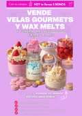 VENDE VELAS GOURMETS Y WAX MELTS